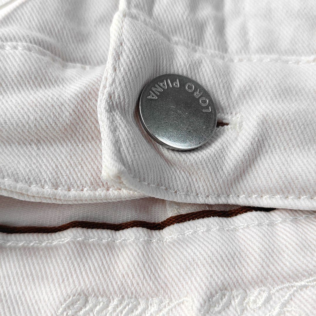 Loro Piana Loro Piana Pink Cotton Jeans Size 42 Size 28" / US 6 / IT 42 - 9 Thumbnail