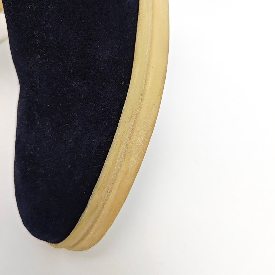 Loro Piana Loro Piana Suede Knit Cuff High-Top Sneakers Size 39 Size US 9 / IT 39 - 7 Thumbnail