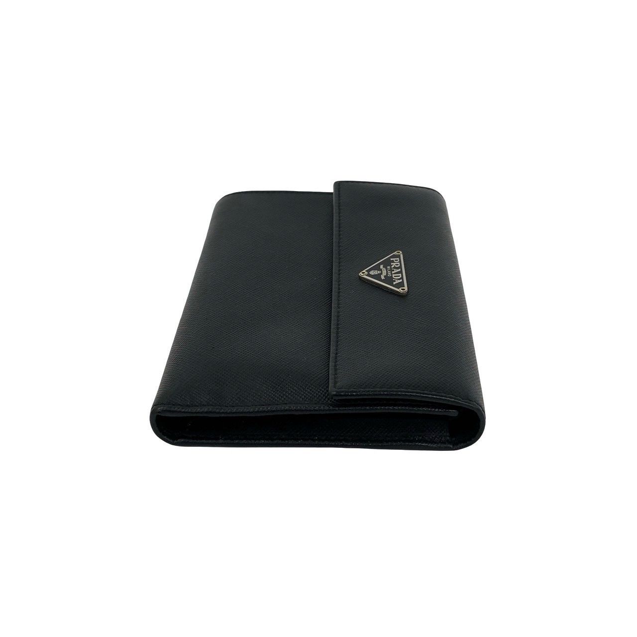 Prada Prada Prada Saffiano Leather Tri Fold Wallet Leather Short Wallet DUTY FREE for USA Size ONE SIZE - 6 Thumbnail