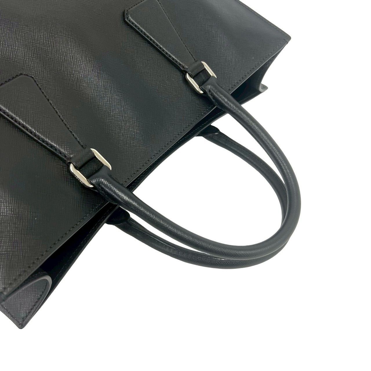 Prada Prada Prada Saffiano Leather Handbag Leather Tote Bag 180A DUTY FREE for USA Size ONE SIZE - 5 Thumbnail