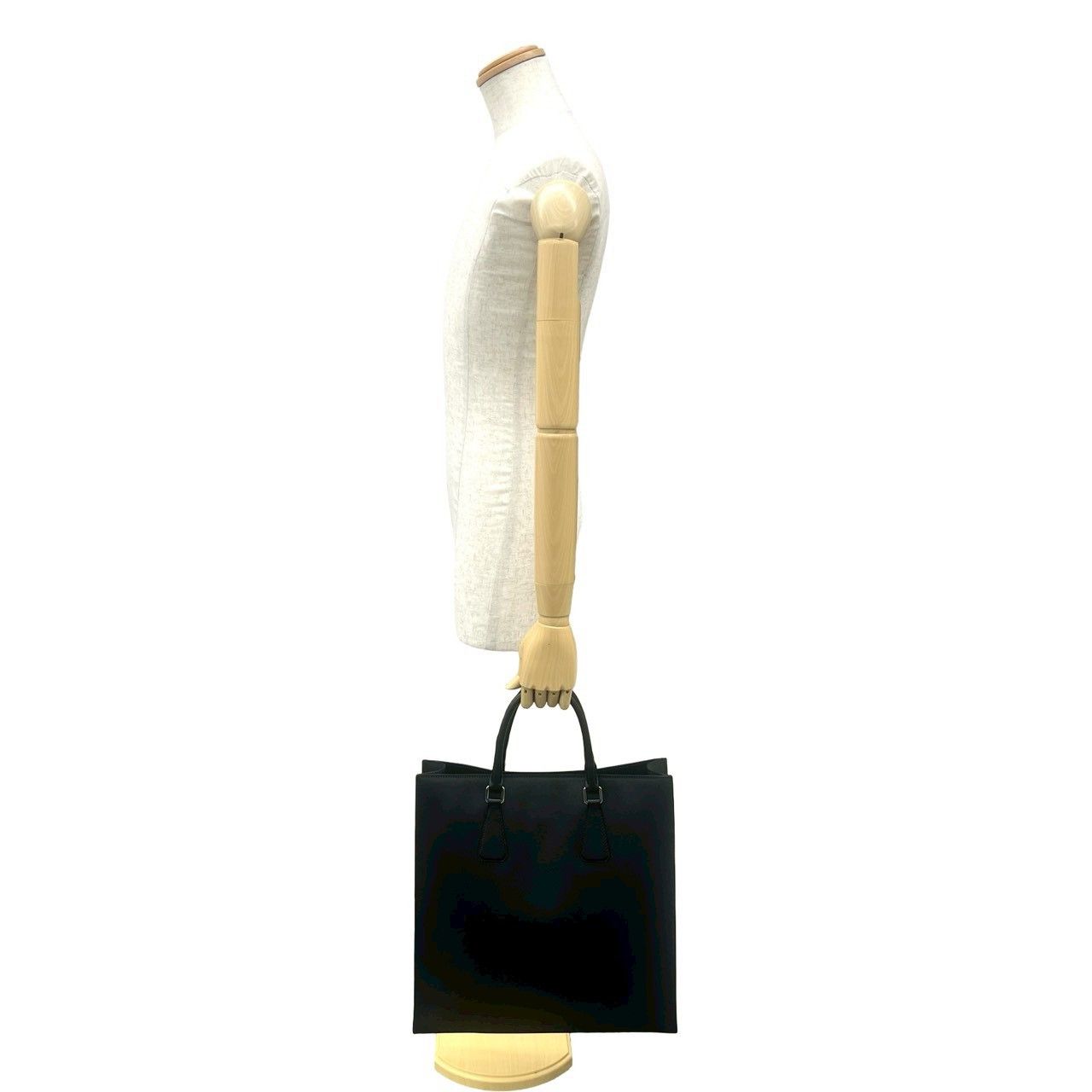 Prada Prada Prada Saffiano Leather Handbag Leather Tote Bag 180A DUTY FREE for USA Size ONE SIZE - 3 Thumbnail