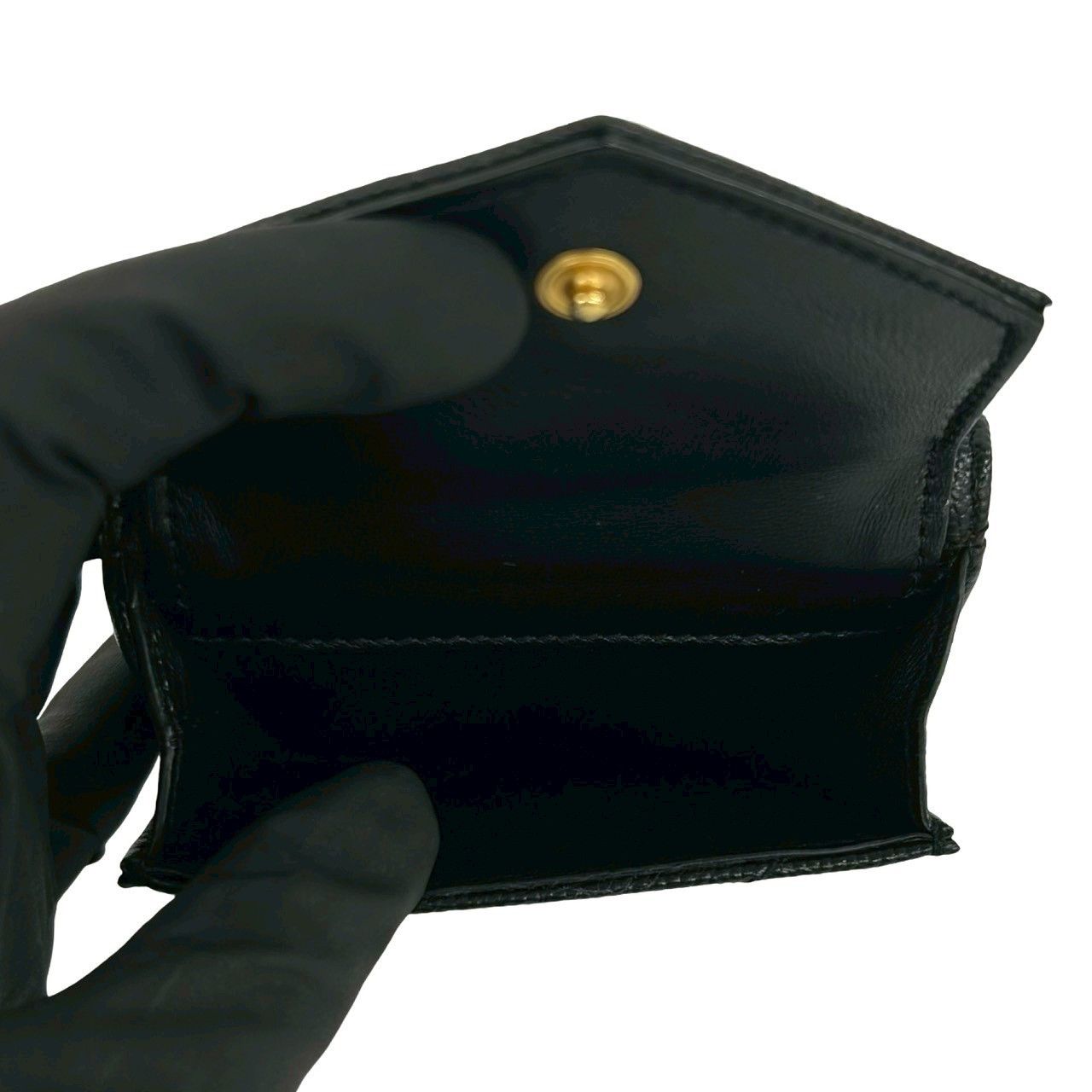 Yves Saint Laurent Yves Saint Laurent Saint Laurent Paris Leather Trifold Wallet Leather Short Wallet 60063 DUTY FREE for USA Size ONE SIZE - 10 Thumbnail