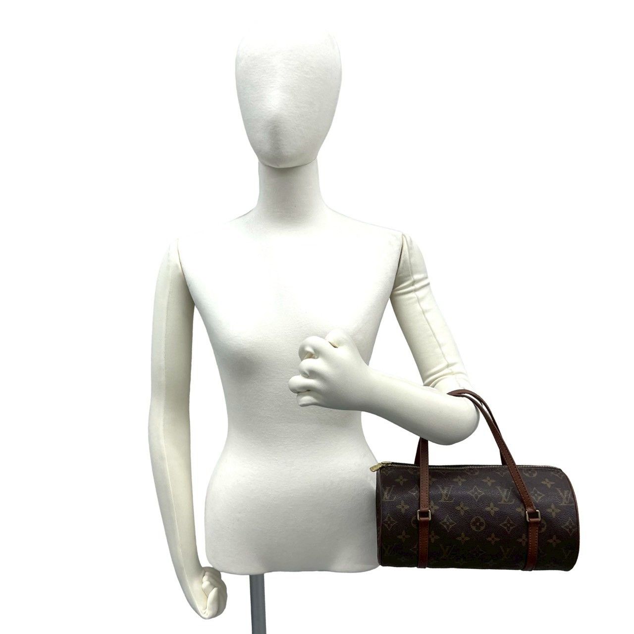 Louis Vuitton Louis Vuitton Louis Vuitton Papillon Monogram Handbag Textile Handbag DUTY FREE for USA Size ONE SIZE - 3 Thumbnail