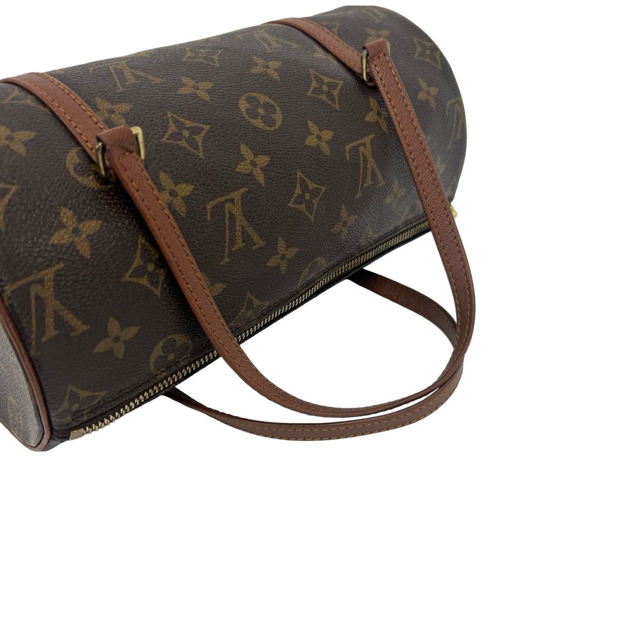 Louis Vuitton Louis Vuitton Louis Vuitton Papillon Monogram Handbag Textile Handbag DUTY FREE for USA Size ONE SIZE - 5 Thumbnail