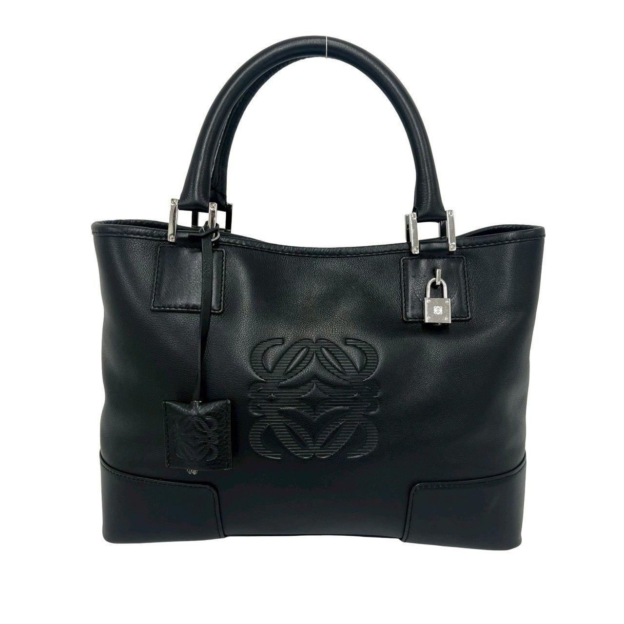 Loewe Loewe Loewe Leather Handbag Leather Tote Bag DUTY FREE for USA Size ONE SIZE - 2 Thumbnail