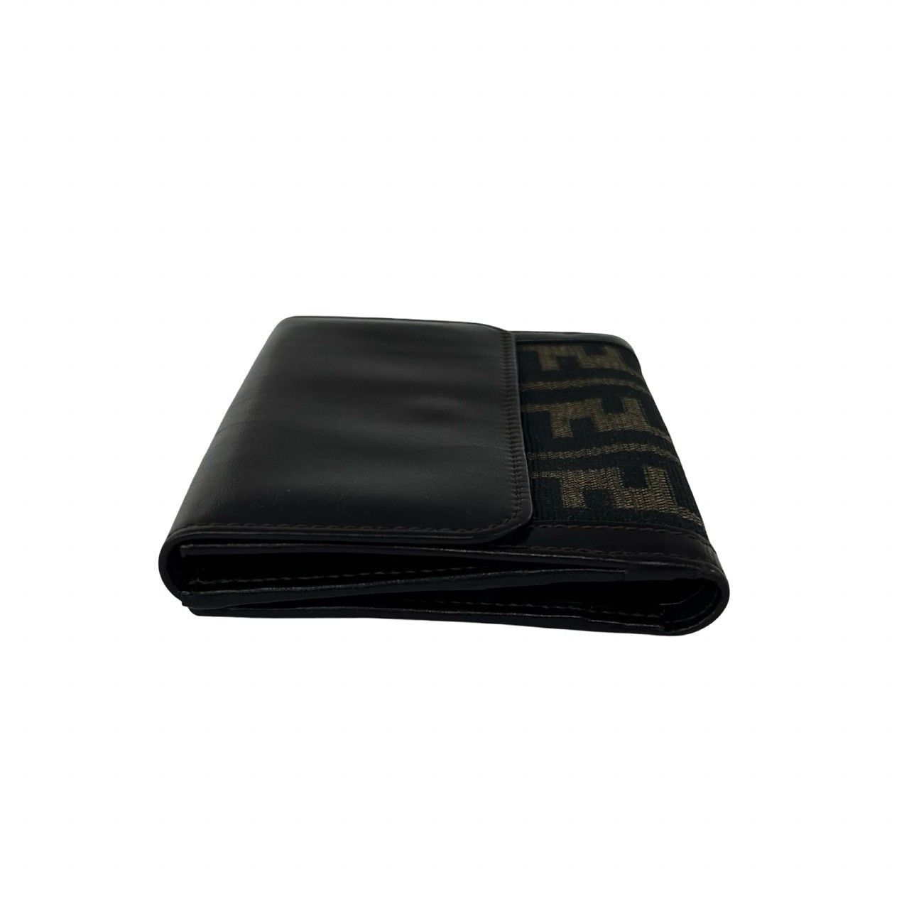 Fendi Fendi Fendi Zucca Canvas Leather Wallet Textile Short Wallet DUTY FREE for USA Size ONE SIZE - 6 Thumbnail