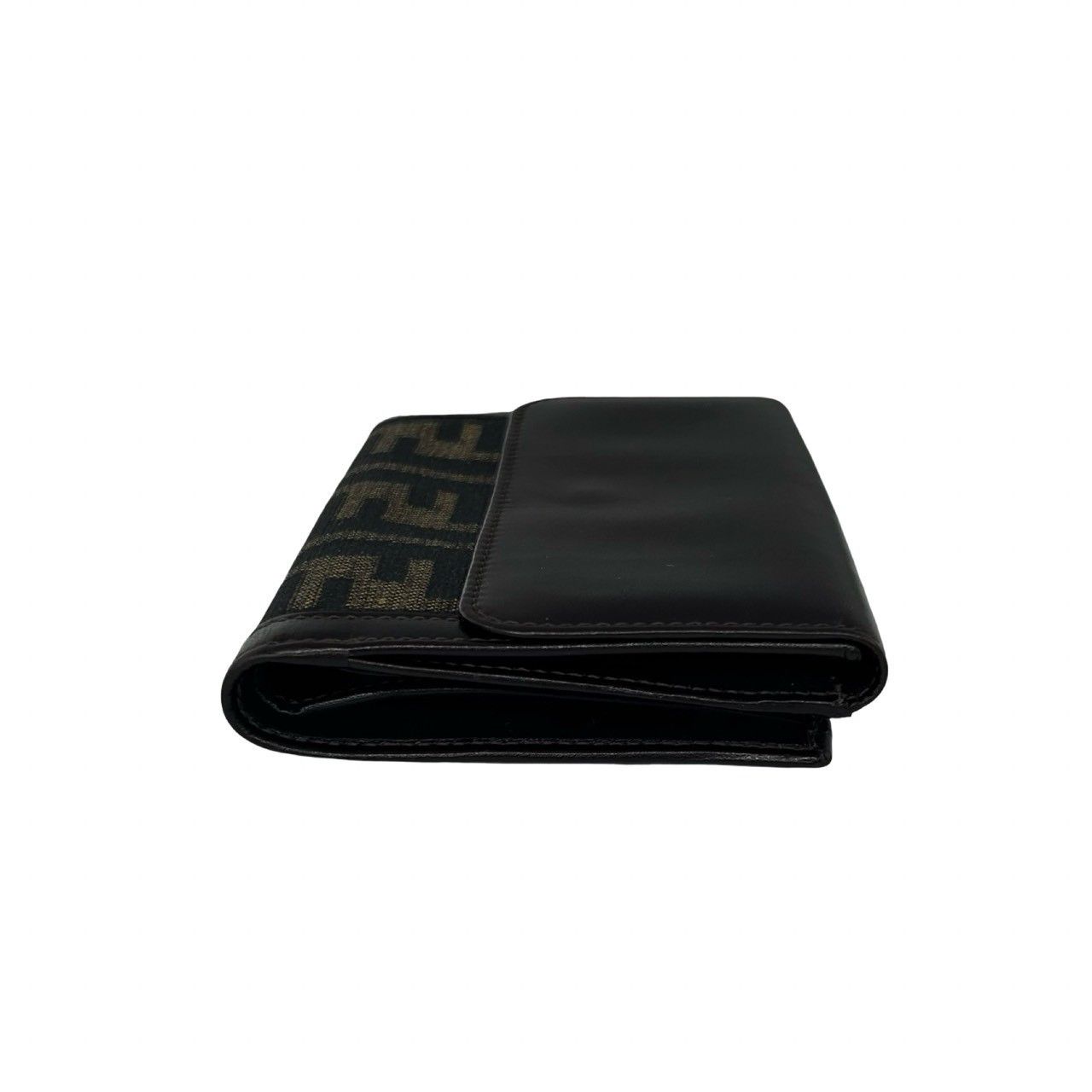 Fendi Fendi Fendi Zucca Canvas Leather Wallet Textile Short Wallet DUTY FREE for USA Size ONE SIZE - 5 Thumbnail