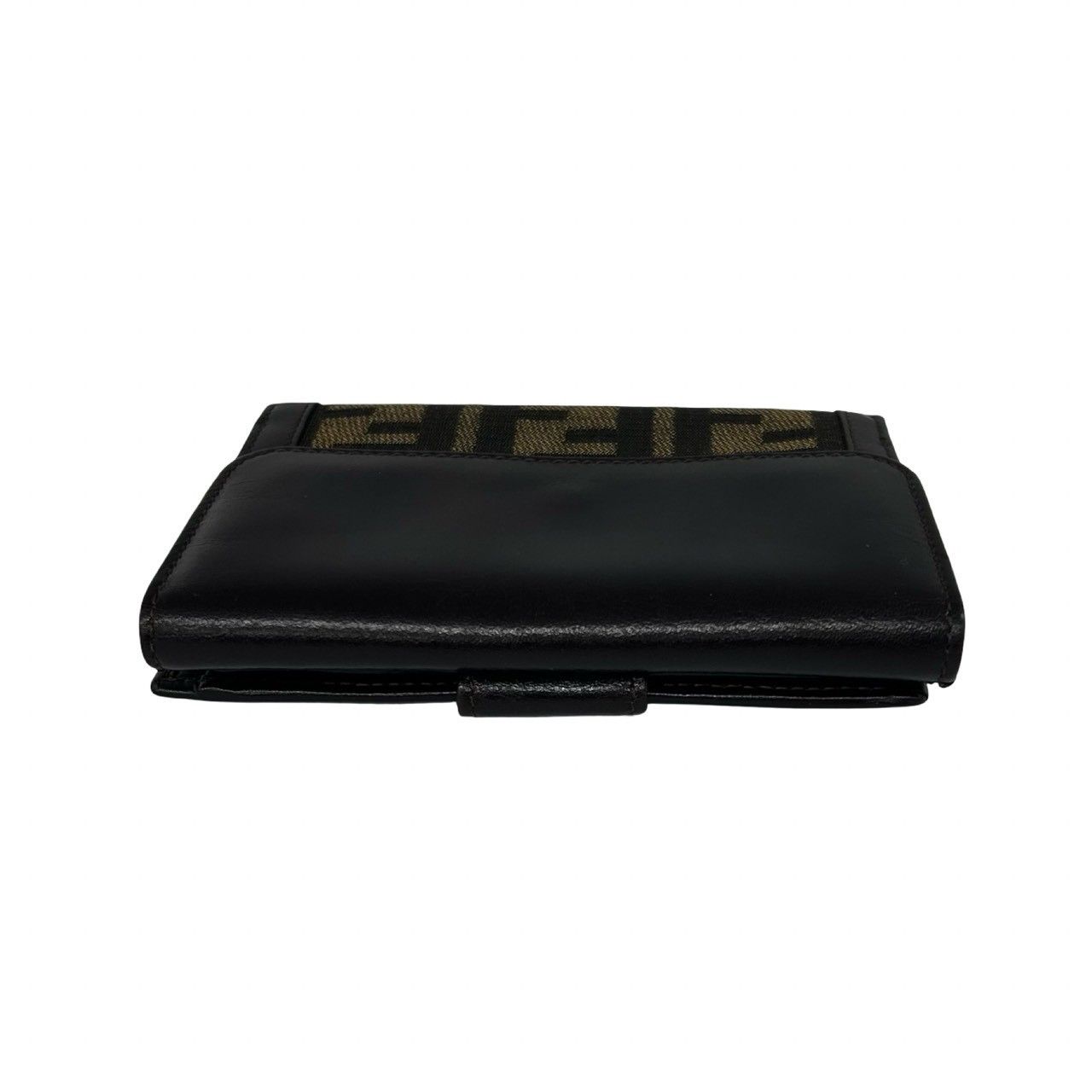 Fendi Fendi Fendi Zucca Canvas Leather Wallet Textile Short Wallet DUTY FREE for USA Size ONE SIZE - 4 Thumbnail