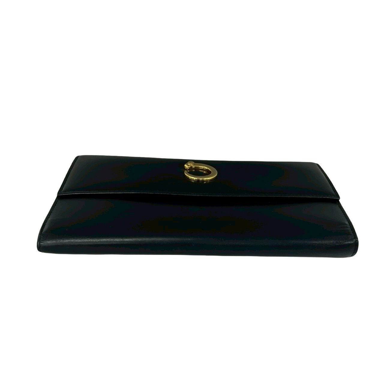 Cartier Cartier Cartier Panthere Calf Leather Trifold Wallet Leather Long Wallet DUTY FREE for USA Size ONE SIZE - 7 Thumbnail