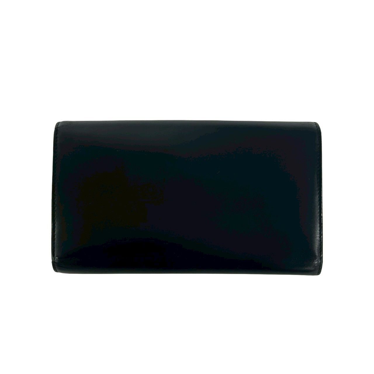 Cartier Cartier Cartier Panthere Calf Leather Trifold Wallet Leather Long Wallet DUTY FREE for USA Size ONE SIZE - 3 Thumbnail