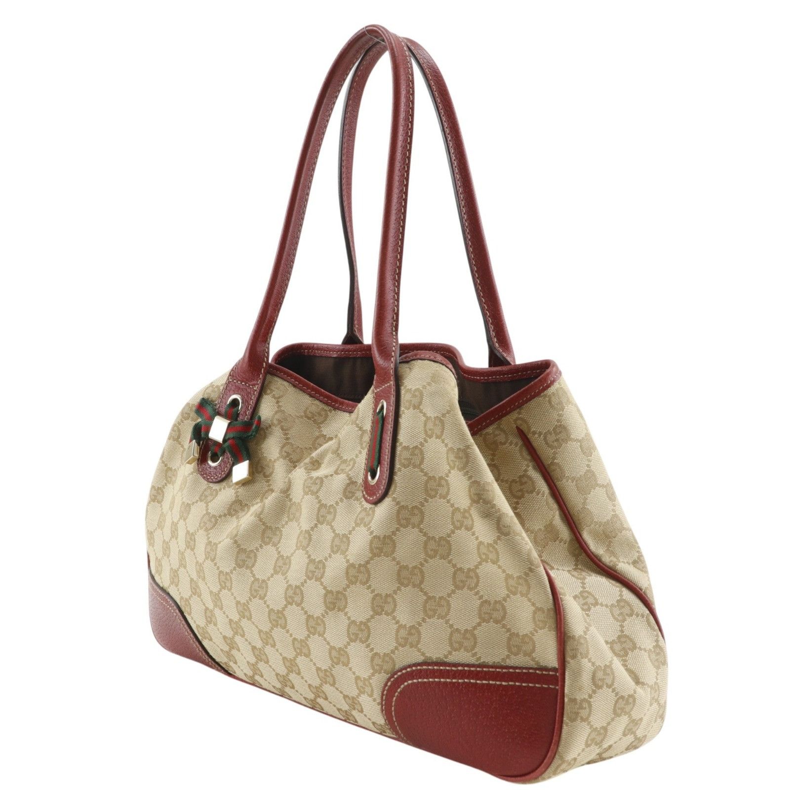 Gucci Gucci Gucci Princy GG Canvas Tote Bag Textile Tote Bag 163805 DUTY FREE for USA Size ONE SIZE - 2 Thumbnail
