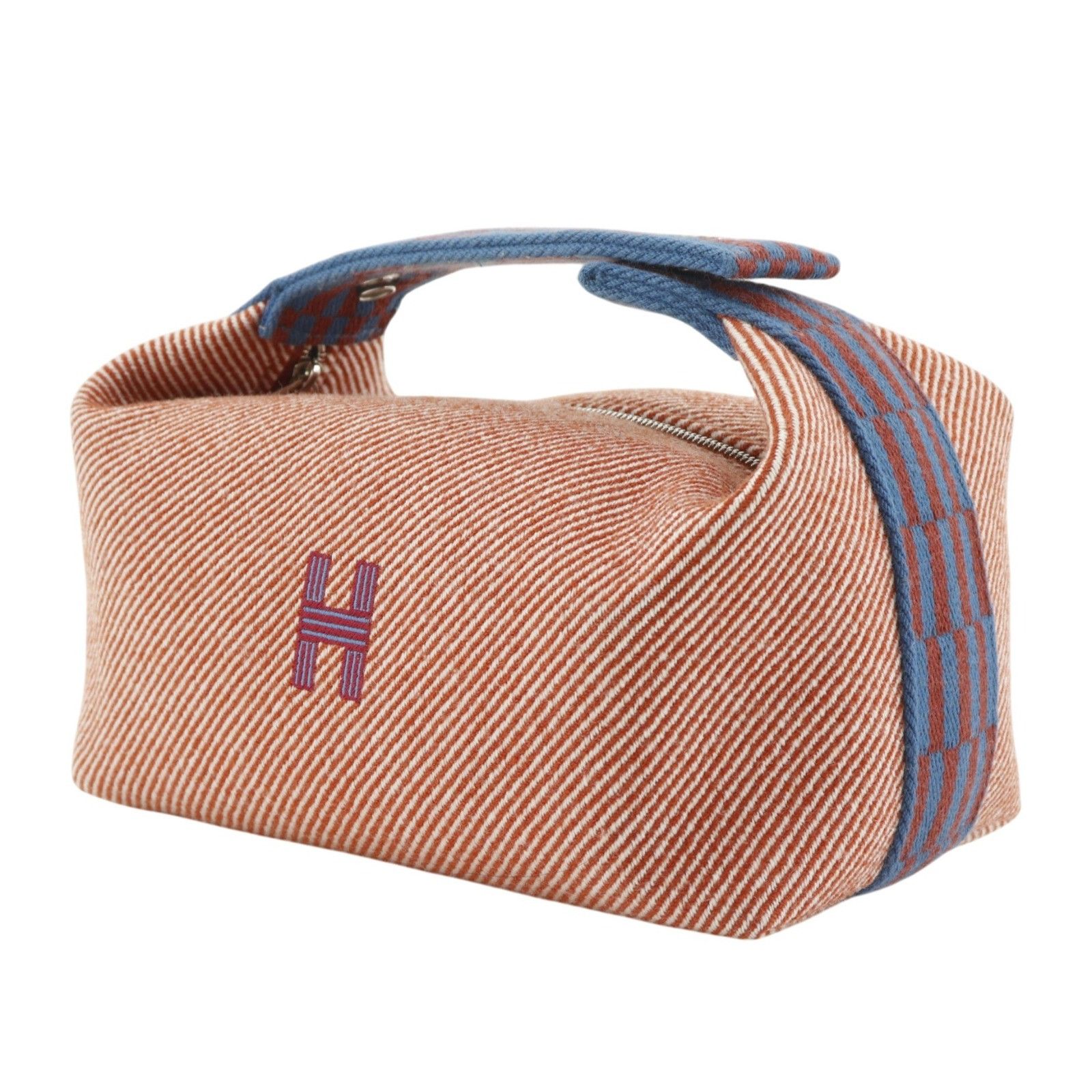Hermes Hermes Hermes Bride a Brac PM Wool Handbag Textile Handbag DUTY FREE for USA Size ONE SIZE - 2 Thumbnail