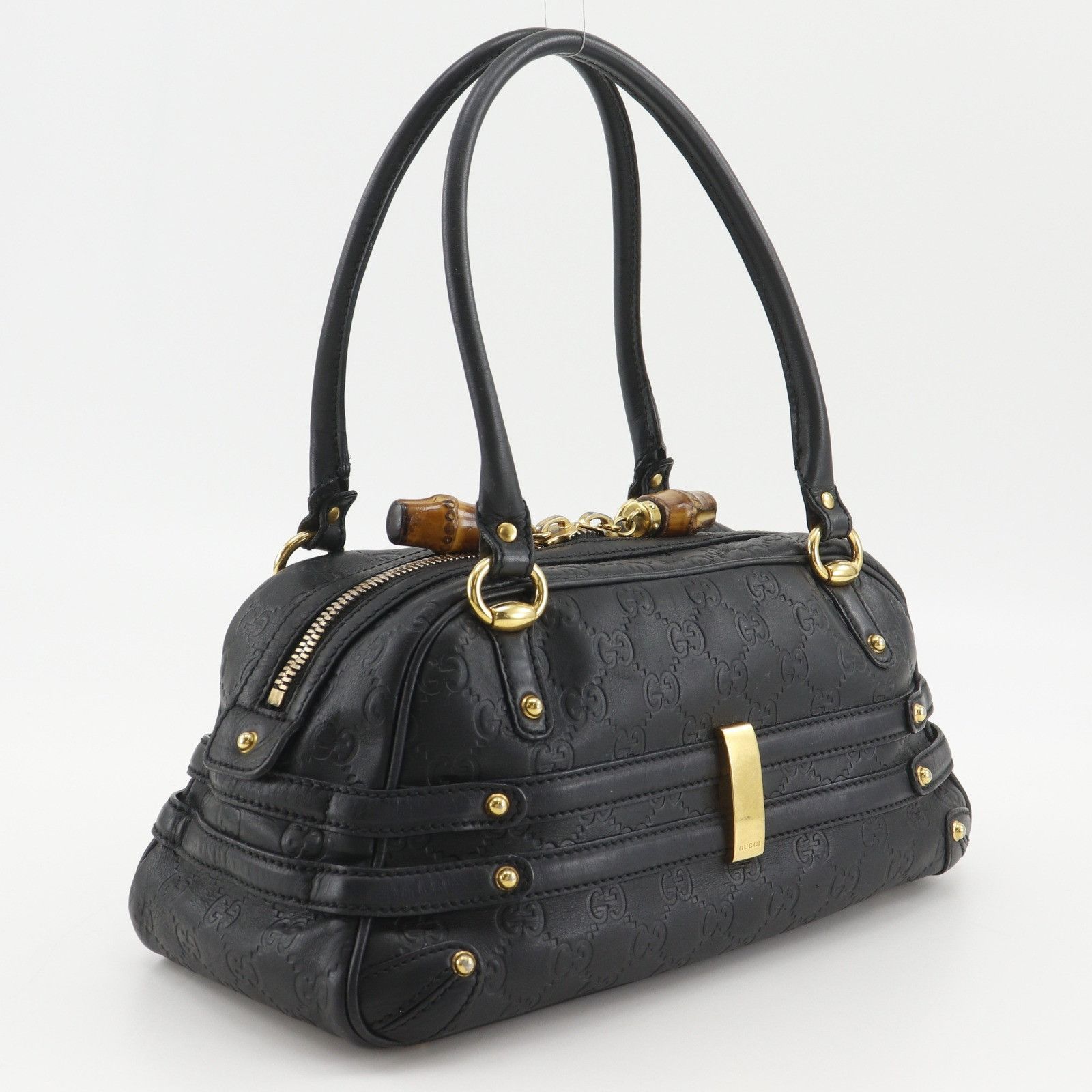 Gucci Gucci Gucci Guccissima Embossed Leather 2way Bag Leather Handbag DUTY FREE for USA Size ONE SIZE - 3 Thumbnail