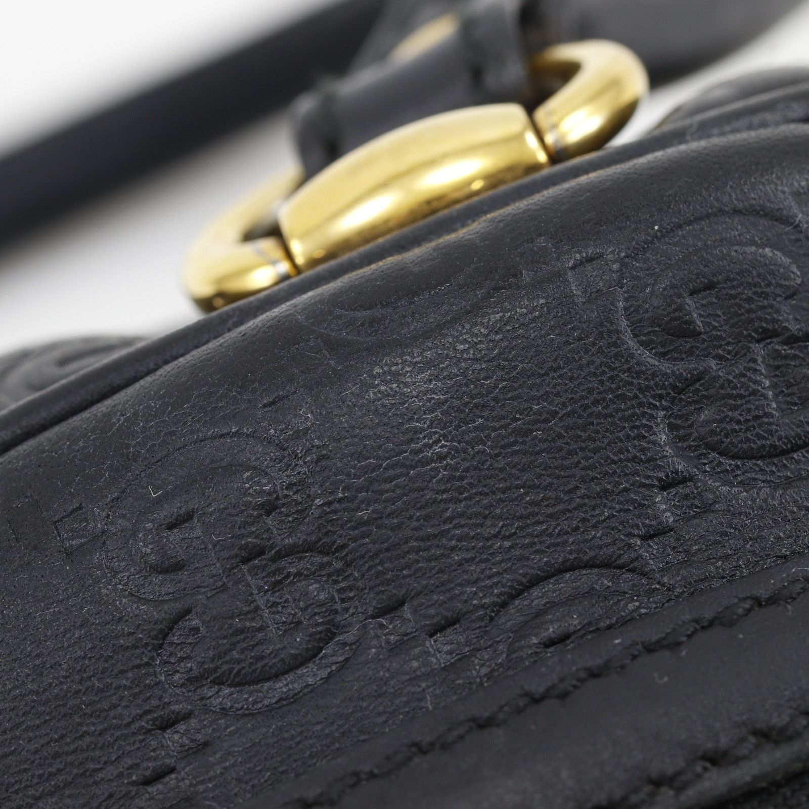 Gucci Gucci Gucci Guccissima Embossed Leather 2way Bag Leather Handbag DUTY FREE for USA Size ONE SIZE - 10 Thumbnail