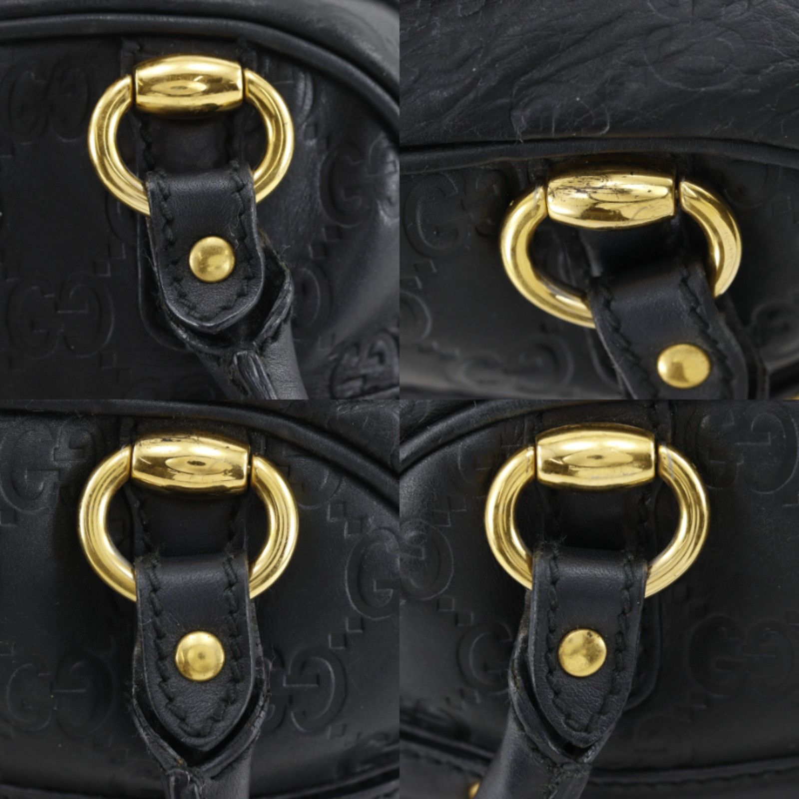 Gucci Gucci Gucci Guccissima Embossed Leather 2way Bag Leather Handbag DUTY FREE for USA Size ONE SIZE - 14 Thumbnail