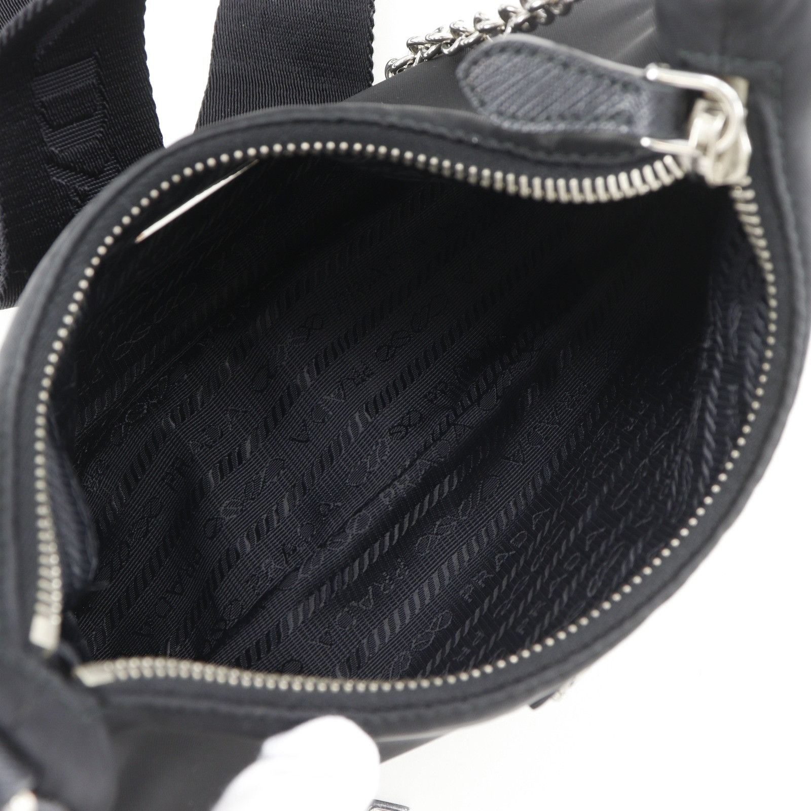 Prada Prada Prada Re-Edition 2005 Re-Nylon 2way bag Textile Shoulder Bag 1BH204 DUTY FREE for USA Size ONE SIZE - 6 Thumbnail