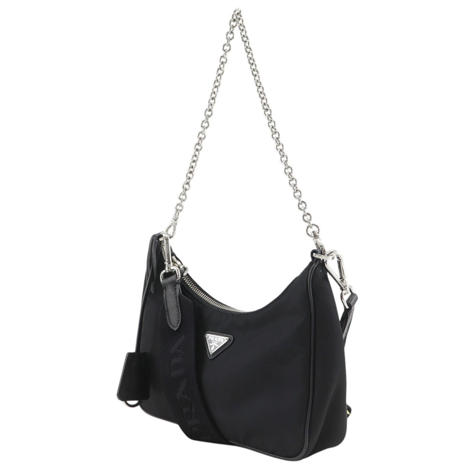Prada Prada Prada Re-Edition 2005 Re-Nylon 2way bag Textile Shoulder Bag 1BH204 DUTY FREE for USA Size ONE SIZE - 2 Thumbnail