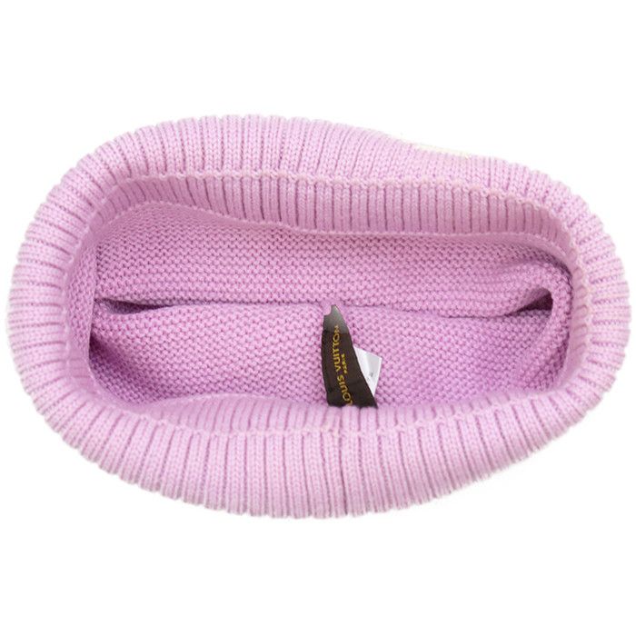 Louis Vuitton Louis Vuitton Louis Vuitton Wool Knit Cap Textile Hats M75679 DUTY FREE for USA Size ONE SIZE - 8 Thumbnail