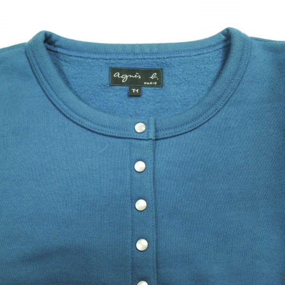 Other Other agnes b. Le Petit Cotton Cardigan Textile Tops ED17M001 DUTY FREE for USA Size ONE SIZE - 4 Thumbnail