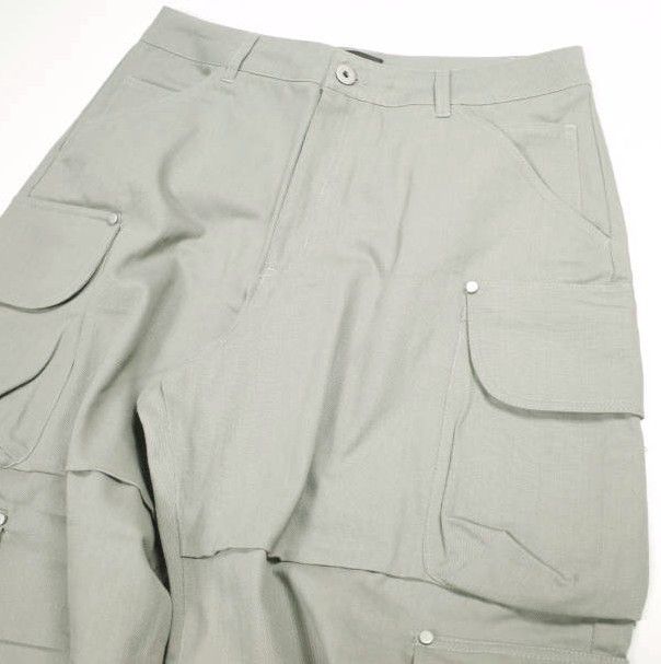 Other Other Danke Schon 10oz KATURAGI Cargo Pants Textile Bottoms 250934 DUTY FREE for USA Size ONE SIZE - 4 Thumbnail