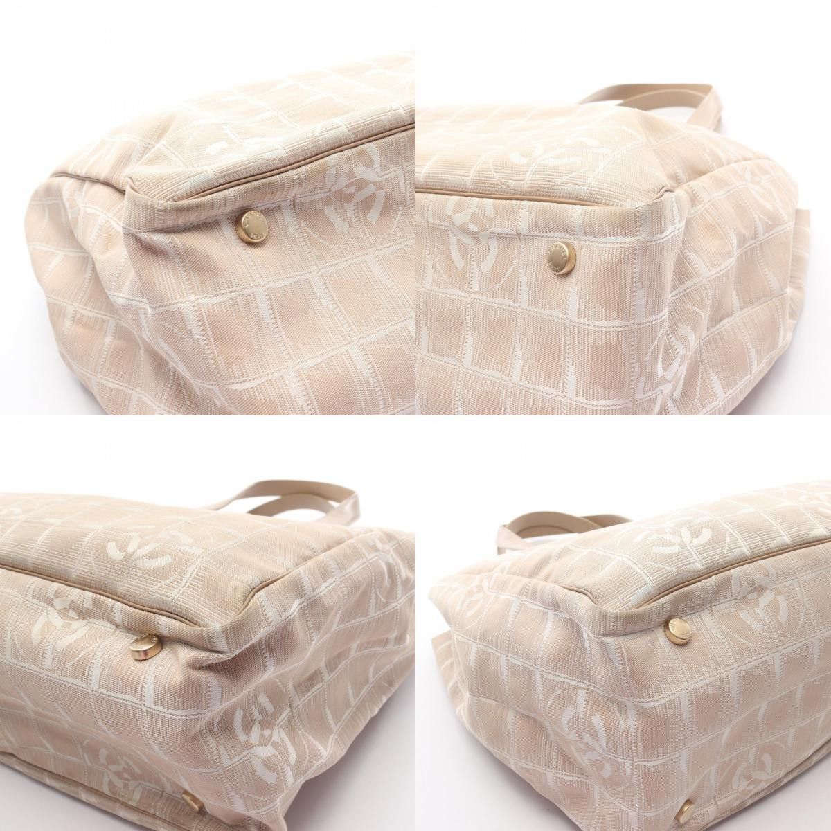 Chanel Chanel CHANEL New Travel Line Nylon Canvas Tote Bag Leather Tote Bag A15991 DUTY FREE for USA Size ONE SIZE - 9 Thumbnail