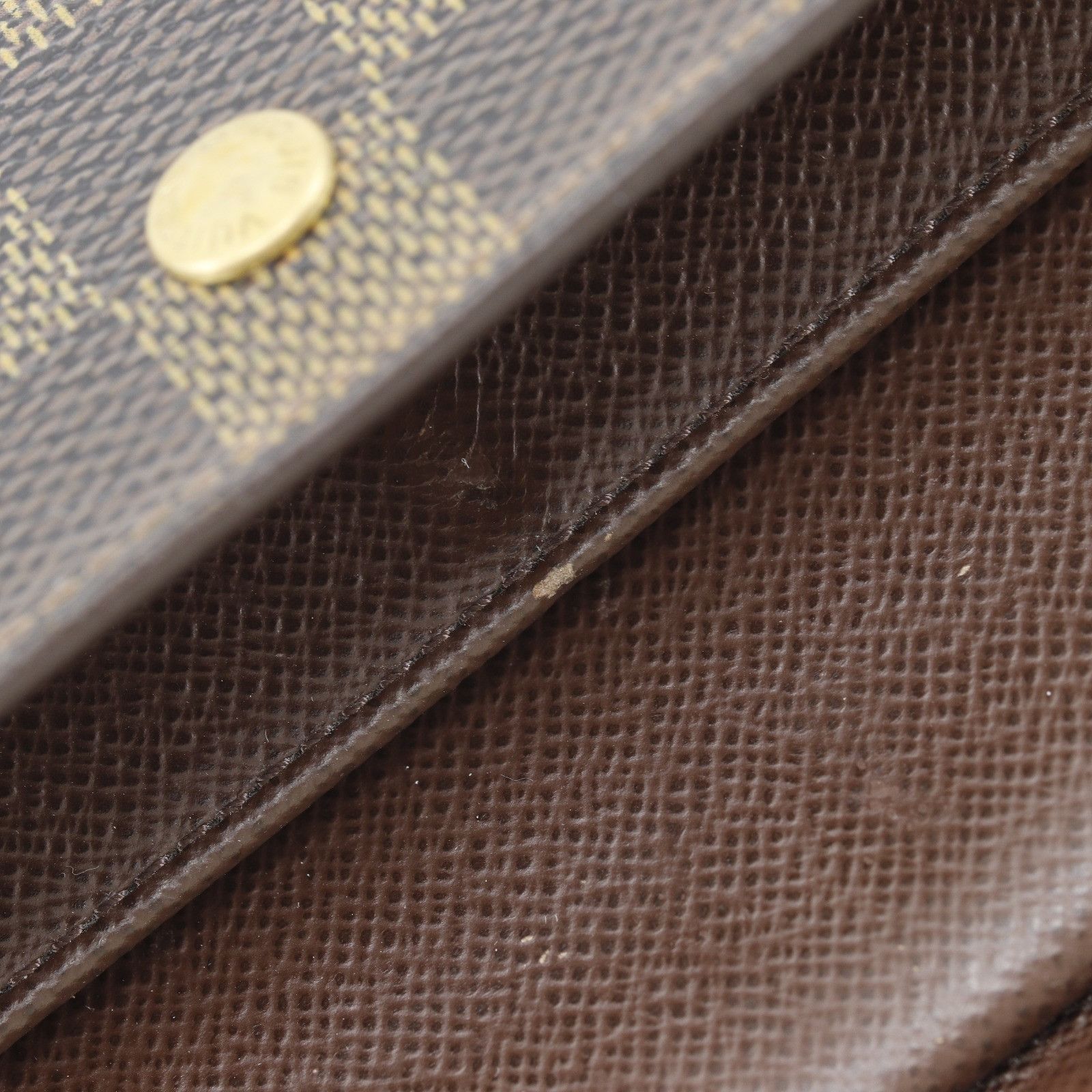 Louis Vuitton Louis Vuitton Louis Vuitton Portefeuille Tresor International Damier long wallet Textile Long Wallet N61215 DUTY FREE for USA Size ONE SIZE - 12 Thumbnail