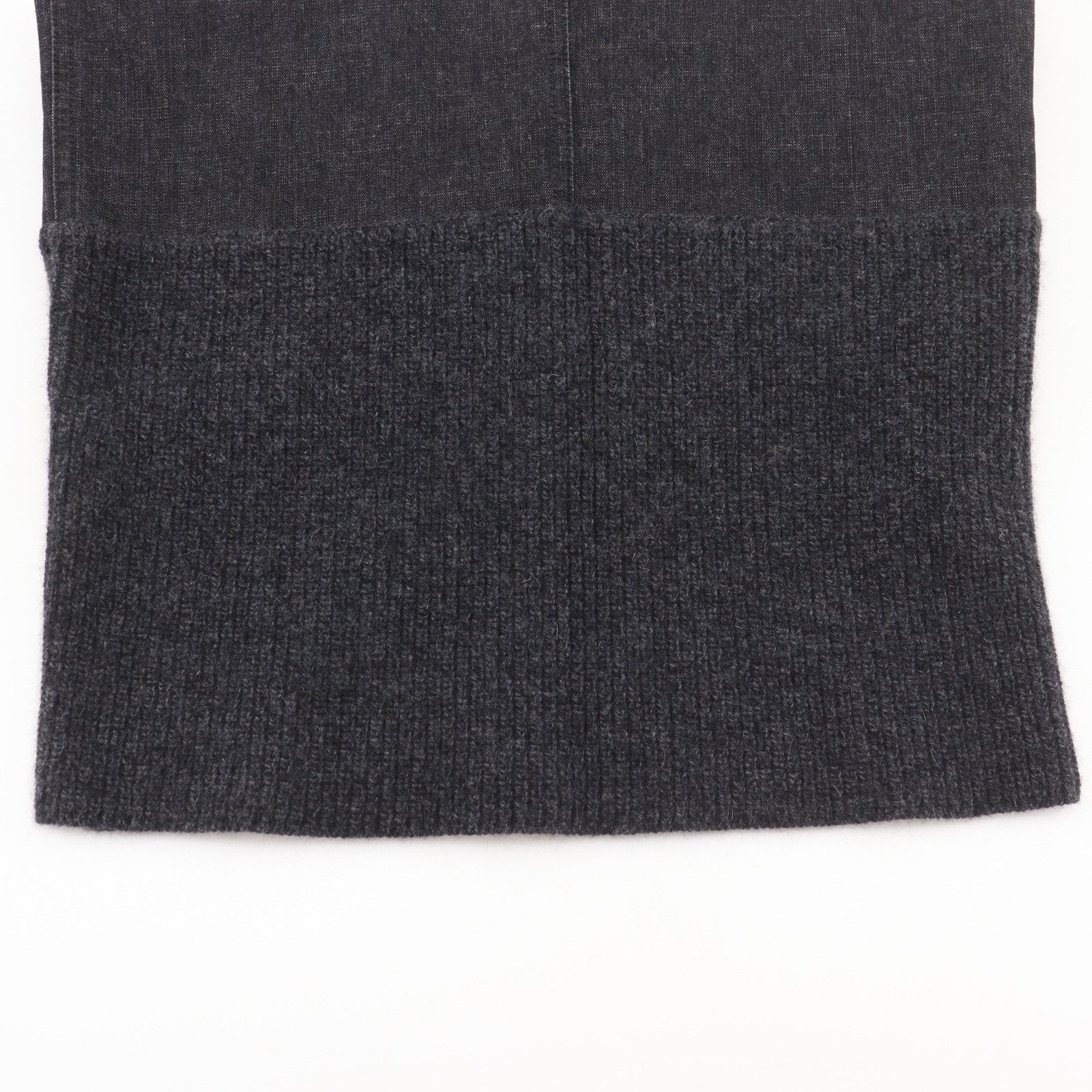 Chanel Chanel Chanel Knit Denim Skirt Textile Skirts P21735W03184 DUTY FREE for USA Size ONE SIZE - 5 Thumbnail