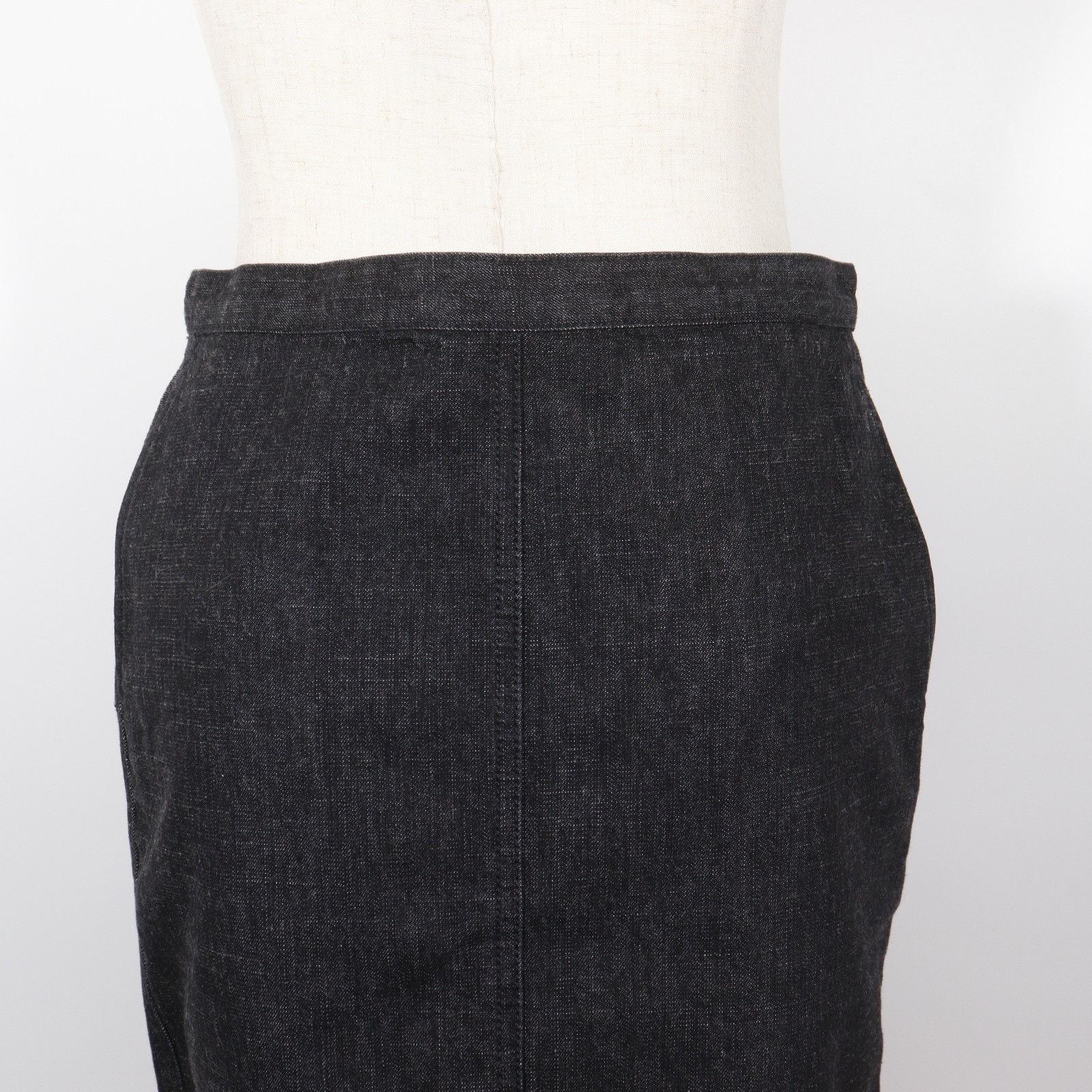 Chanel Chanel Chanel Knit Denim Skirt Textile Skirts P21735W03184 DUTY FREE for USA Size ONE SIZE - 4 Thumbnail