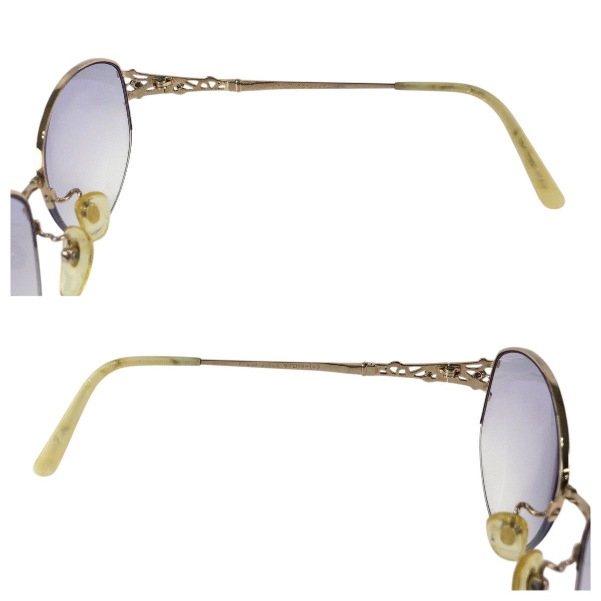 Fendi Fendi Fendi Diamond Sapphire Metal Optical Glasses Metal Glasses FE-9485 DUTY FREE for USA Size ONE SIZE - 5 Thumbnail