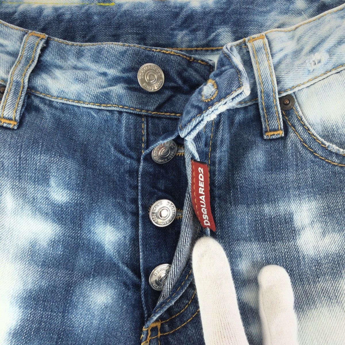 Dsquared2 Dsquared2 DSQUARED2 Cotton Jeans Textile Jeans DUTY FREE for USA Size ONE SIZE - 5 Thumbnail