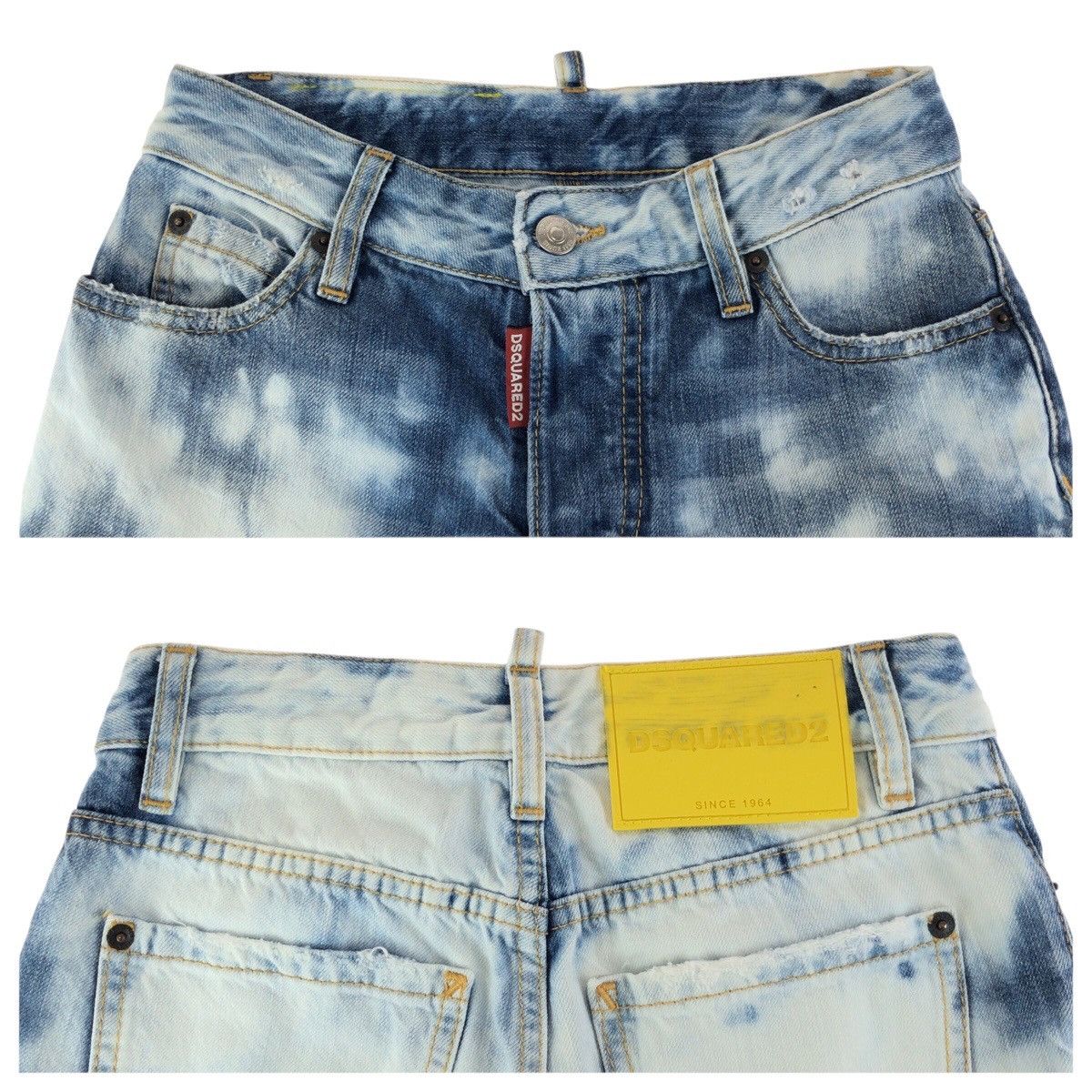 Dsquared2 Dsquared2 DSQUARED2 Cotton Jeans Textile Jeans DUTY FREE for USA Size ONE SIZE - 3 Thumbnail