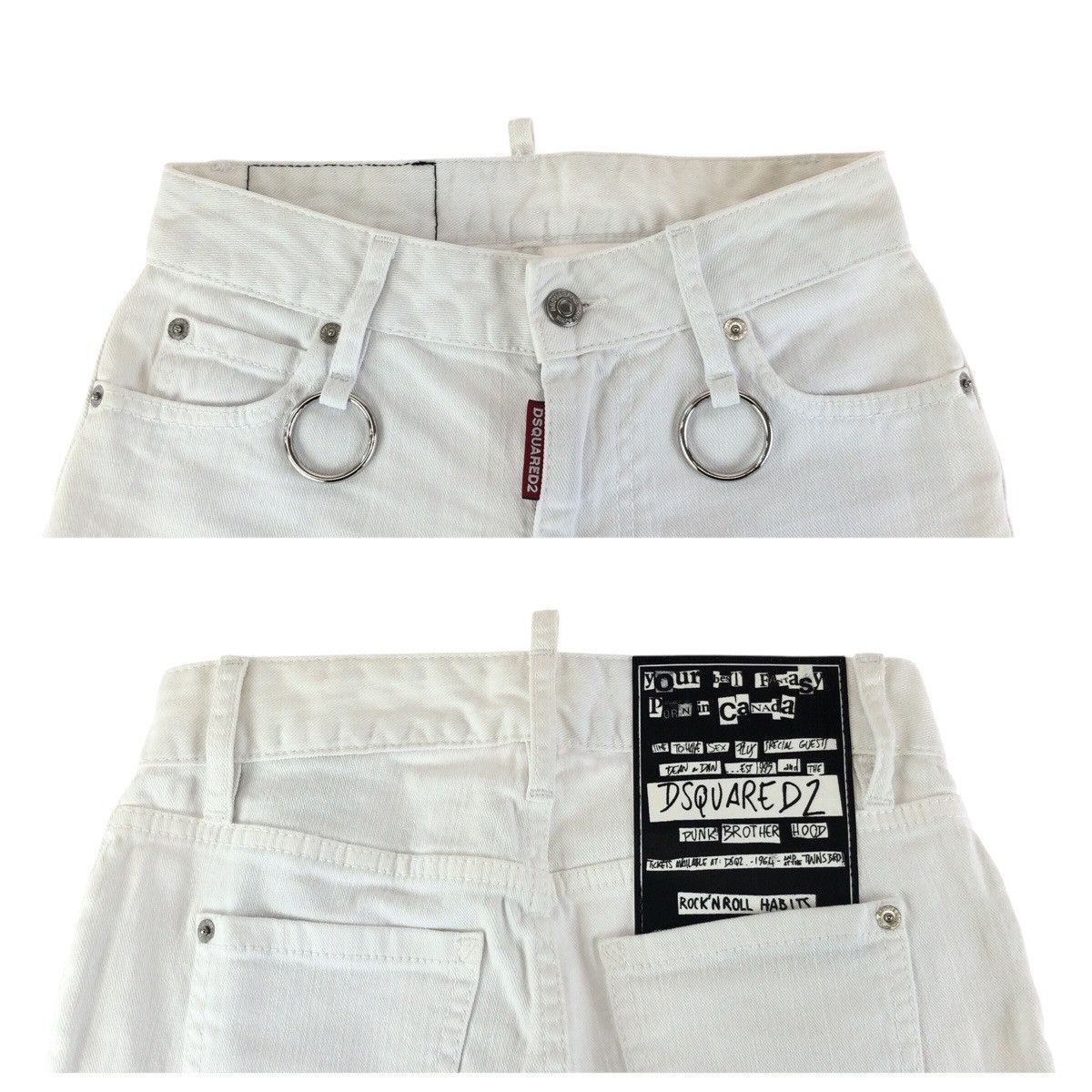 Dsquared2 Dsquared2 DSQUARED2 Cotton Jeans Textile Jeans S75LB0138 DUTY FREE for USA Size ONE SIZE - 3 Thumbnail