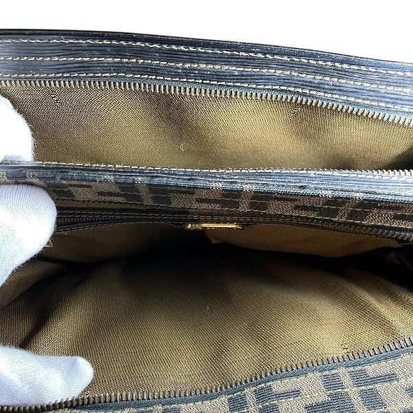 Fendi Fendi Fendi Zucca Canvas Leather Tote Bag Textile Tote Bag DUTY FREE for USA Size ONE SIZE - 5 Thumbnail