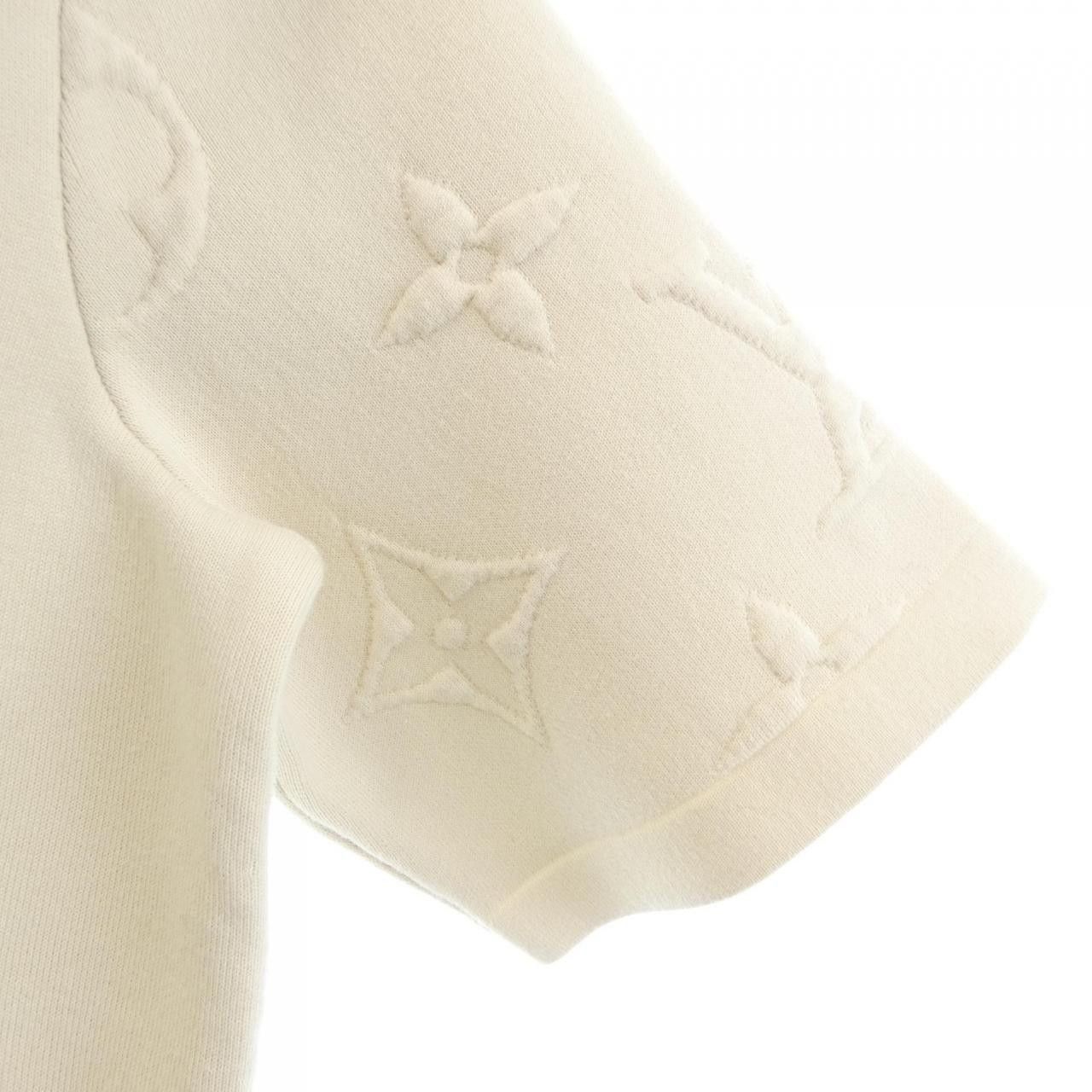 Louis Vuitton Louis Vuitton Louis Vuitton 3D Monogram Knit Top Textile Tops FOKS02LO0 DUTY FREE for USA Size ONE SIZE - 6 Thumbnail