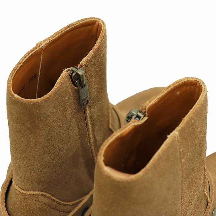Yves Saint Laurent Yves Saint Laurent Saint Laurent Paris Wyatt Harness Leather Boots Leather Shoes WA420090 DUTY FREE for USA Size ONE SIZE - 6 Thumbnail