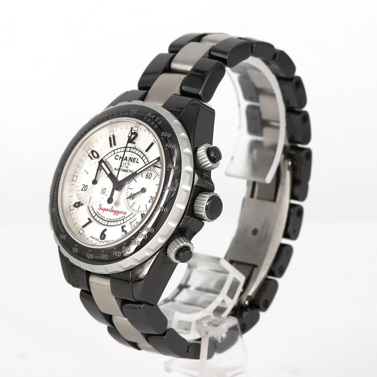 Chanel Chanel Chanel J12 Superleggera Chronograph Ceramic Aluminum Automatic Glass / Ceramic Automatic H1624 DUTY FREE for USA Size ONE SIZE - 2 Thumbnail