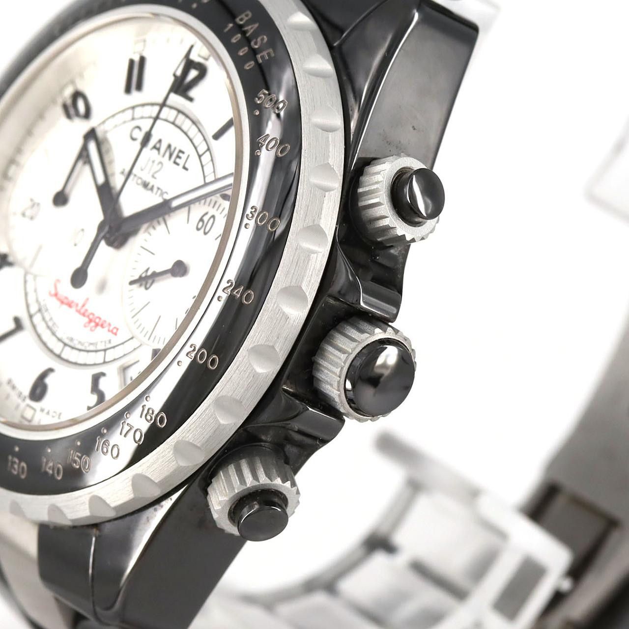 Chanel Chanel Chanel J12 Superleggera Chronograph Ceramic Aluminum Automatic Glass / Ceramic Automatic H1624 DUTY FREE for USA Size ONE SIZE - 3 Thumbnail
