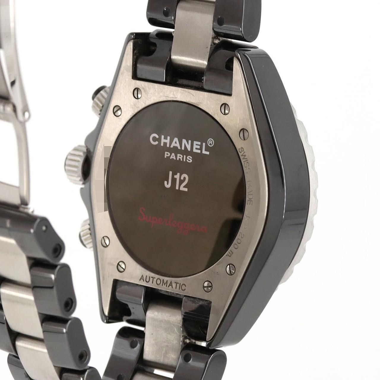 Chanel Chanel Chanel J12 Superleggera Chronograph Ceramic Aluminum Automatic Glass / Ceramic Automatic H1624 DUTY FREE for USA Size ONE SIZE - 5 Thumbnail