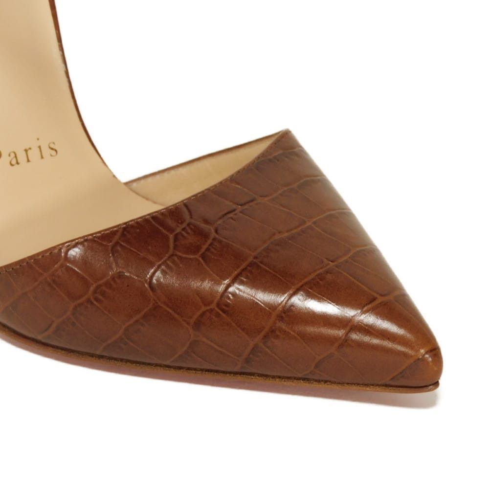 Christian Louboutin Christian Louboutin Christian Louboutin Haller 100mm Calfskin Pumps Leather Shoes 3170393 DUTY FREE for USA Size ONE SIZE - 15 Thumbnail