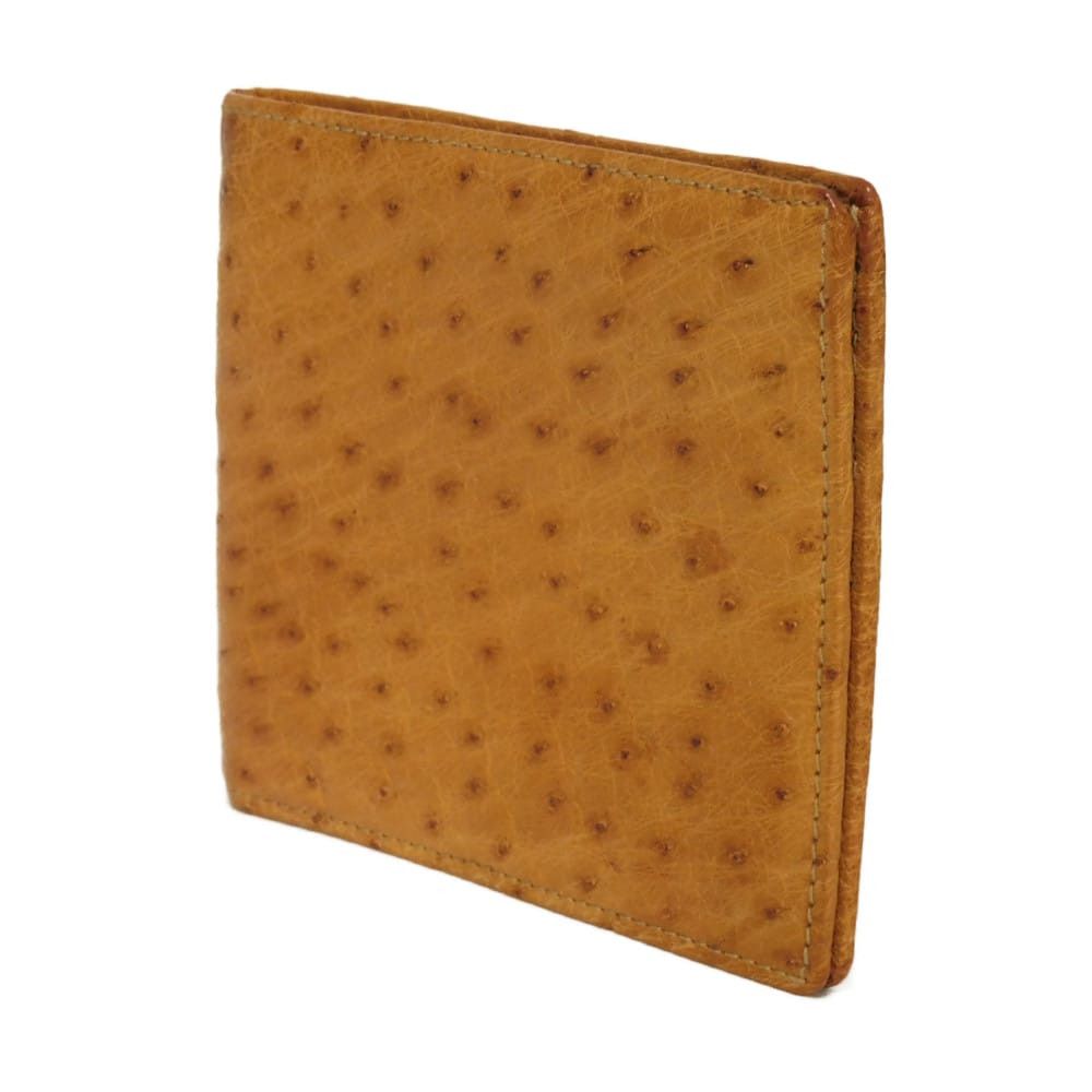Gucci Gucci Gucci Ostrich Bifold Wallet Leather Short Wallet 0349631 DUTY FREE for USA Size ONE SIZE - 2 Thumbnail