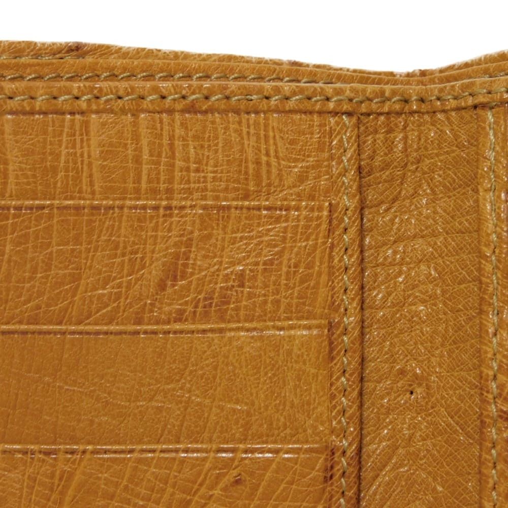 Gucci Gucci Gucci Ostrich Bifold Wallet Leather Short Wallet 0349631 DUTY FREE for USA Size ONE SIZE - 16 Thumbnail