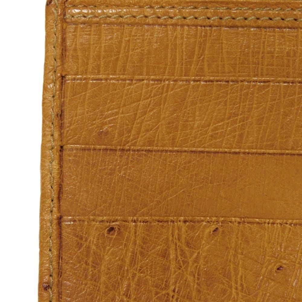 Gucci Gucci Gucci Ostrich Bifold Wallet Leather Short Wallet 0349631 DUTY FREE for USA Size ONE SIZE - 15 Thumbnail