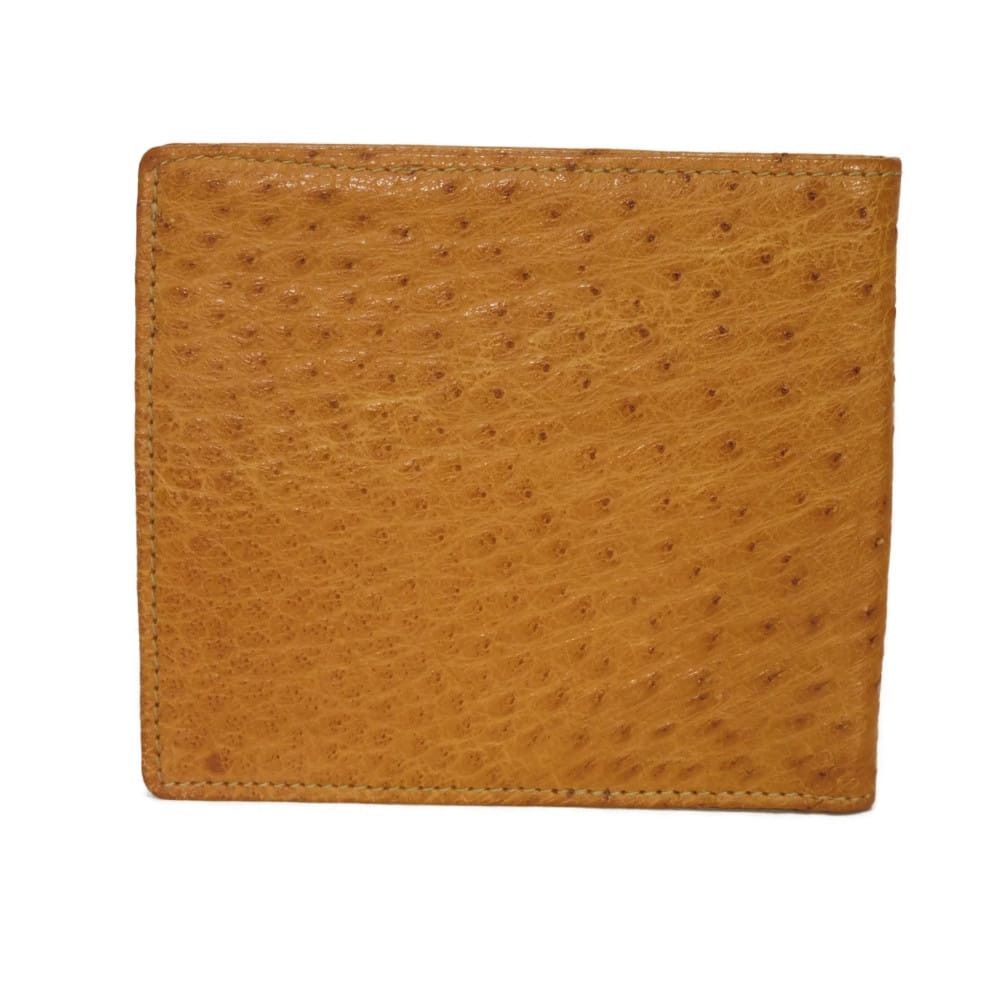 Gucci Gucci Gucci Ostrich Bifold Wallet Leather Short Wallet 0349631 DUTY FREE for USA Size ONE SIZE - 3 Thumbnail