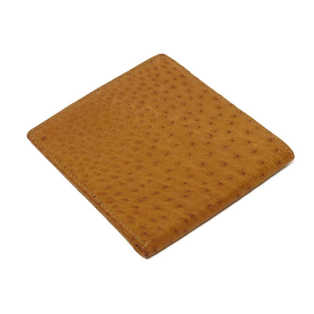 Gucci Gucci Gucci Ostrich Bifold Wallet Leather Short Wallet 0349631 DUTY FREE for USA Size ONE SIZE - 5 Thumbnail