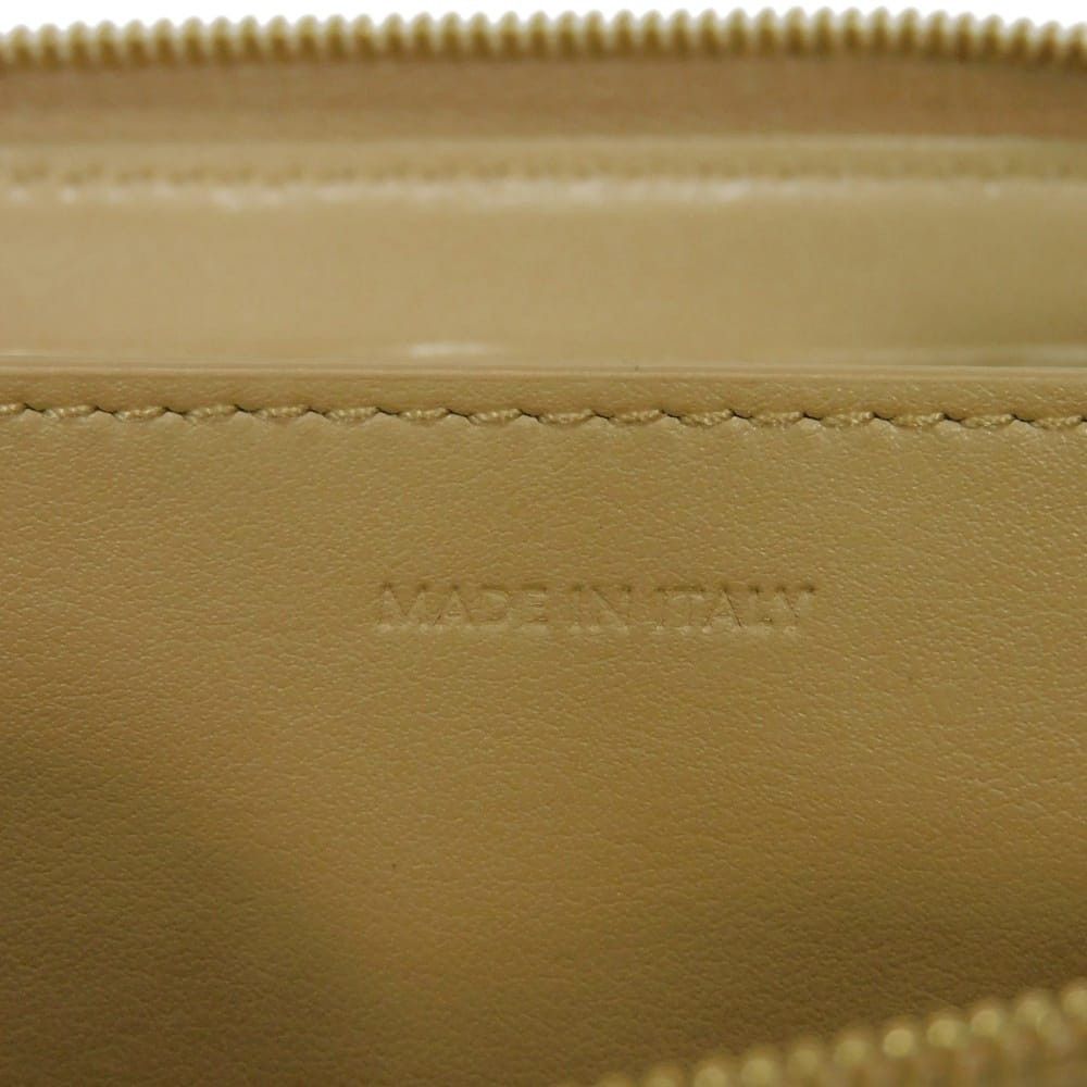 Celine Celine CELINE Laminated Compact Zip Wallet Grained Calfskin Coin Case Leather Coin Case 10B663BG5.35OR DUTY FREE for USA Size ONE SIZE - 6 Thumbnail