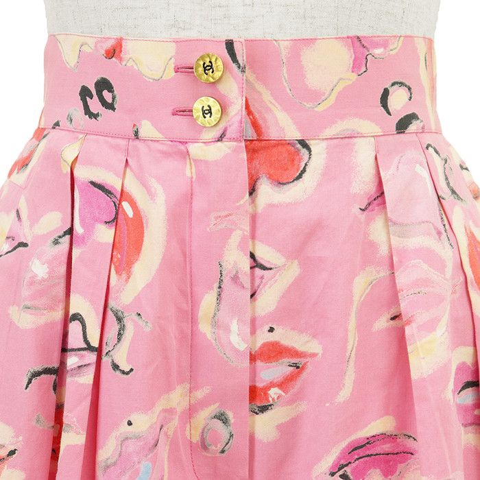 Chanel Chanel Chanel Cotton Shorts Textile Shorts P05046 DUTY FREE for USA Size ONE SIZE - 2 Thumbnail