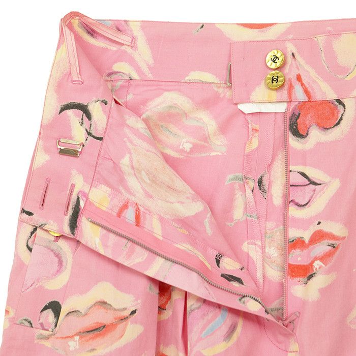 Chanel Chanel Chanel Cotton Shorts Textile Shorts P05046 DUTY FREE for USA Size ONE SIZE - 7 Thumbnail