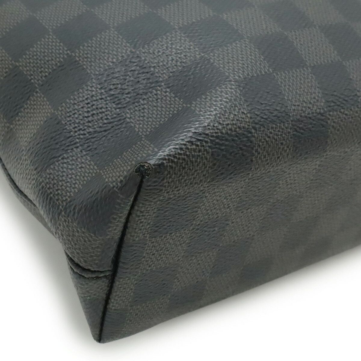 Louis Vuitton Louis Vuitton Louis Vuitton Damier Graphite 2way Briefcase Textile Business Bag N41564 DUTY FREE for USA Size ONE SIZE - 3 Thumbnail