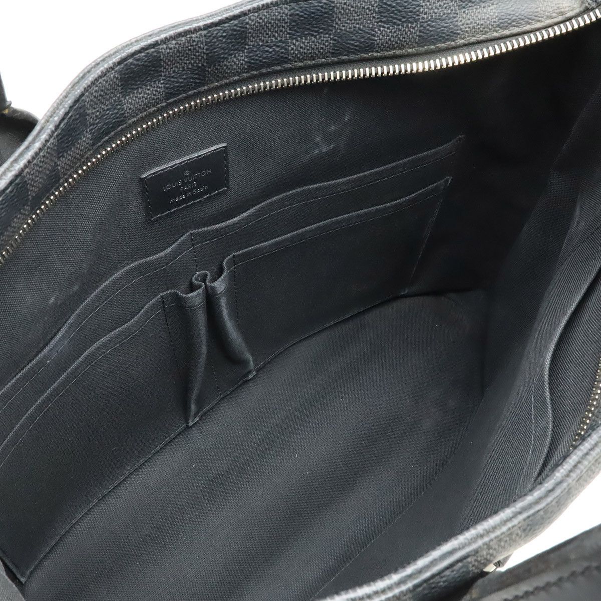 Louis Vuitton Louis Vuitton Louis Vuitton Damier Graphite 2way Briefcase Textile Business Bag N41564 DUTY FREE for USA Size ONE SIZE - 6 Thumbnail