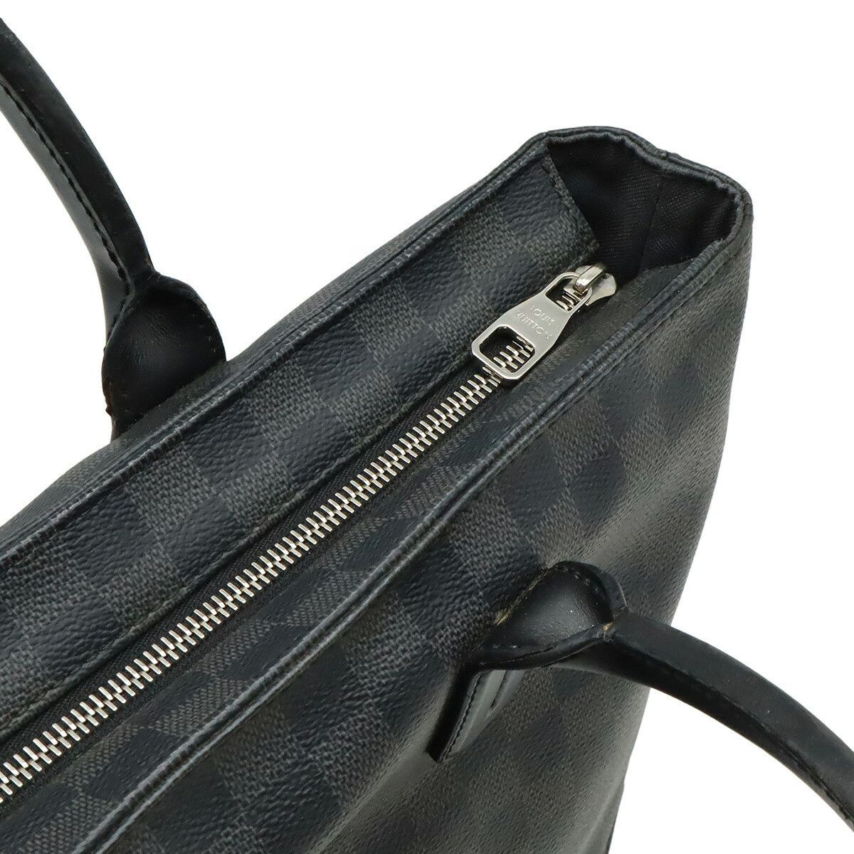 Louis Vuitton Louis Vuitton Louis Vuitton Damier Graphite 2way Briefcase Textile Business Bag N41564 DUTY FREE for USA Size ONE SIZE - 5 Thumbnail